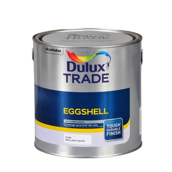 Dulux Eggshell Pure Brilliant White 2.5L