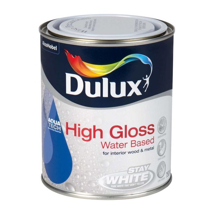 Dulux Water Based High Gloss PBW 750ml