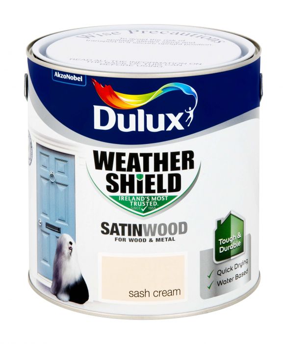 Dulux Exterior Satin Wood Sash Cream 2.5L
