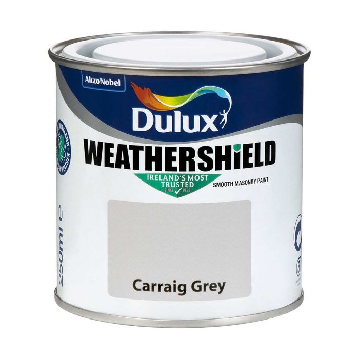 Dulux Weathershield Carraig Grey 250ml