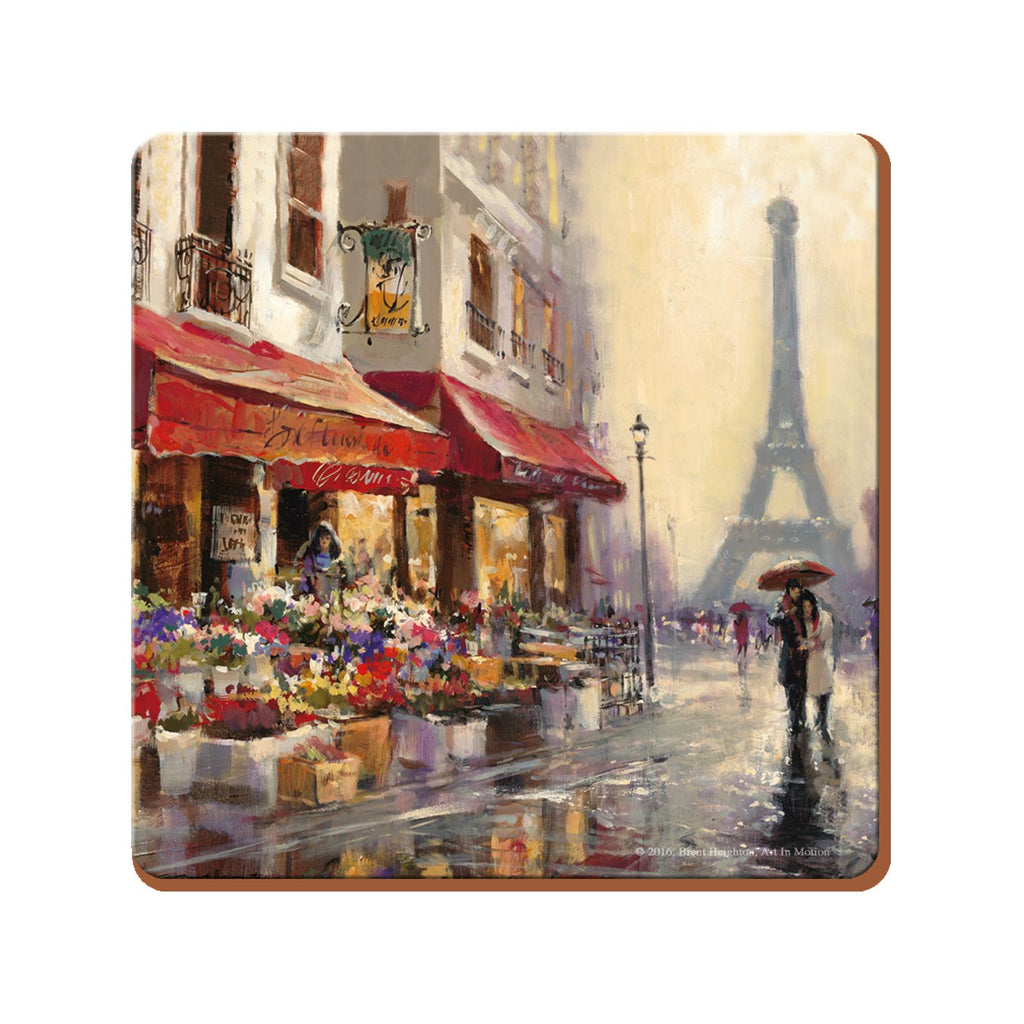 Creative Tops Paris Scene Pack of 6 Premium Coasters