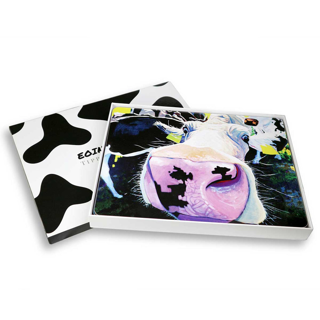 Eoin O' Connor Set of 6 Placemats Cows