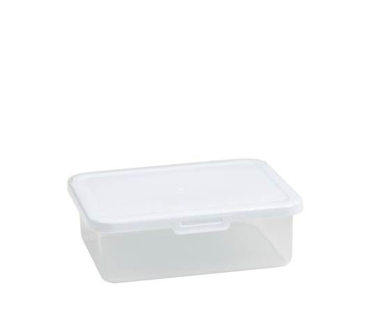 4.02 Food Locker 1.33L Rectangular Clear/White