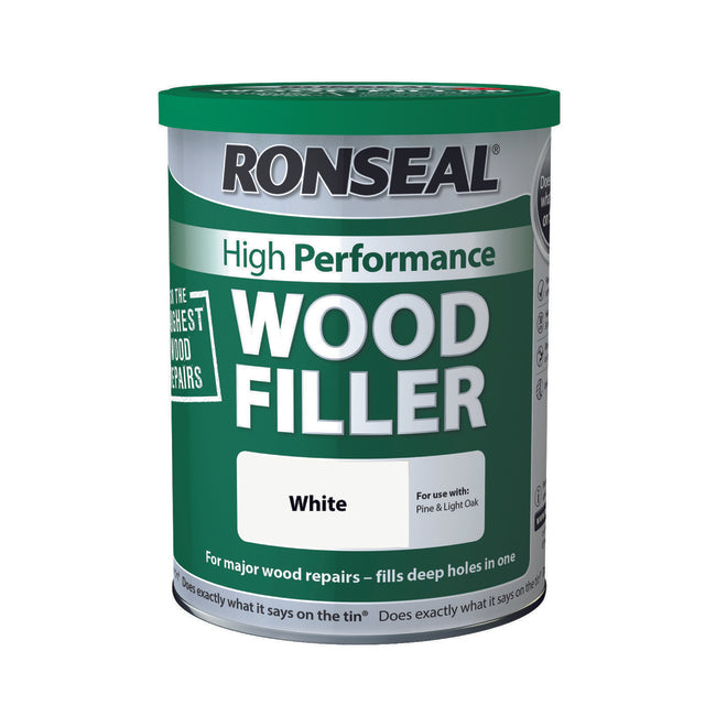 Ronseal High Performance Wood Filler 1kg White