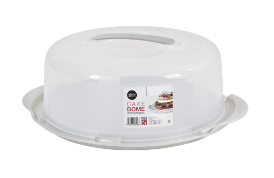 Wham Cook Round Cake/Cheese Dome Aluminium/Clear