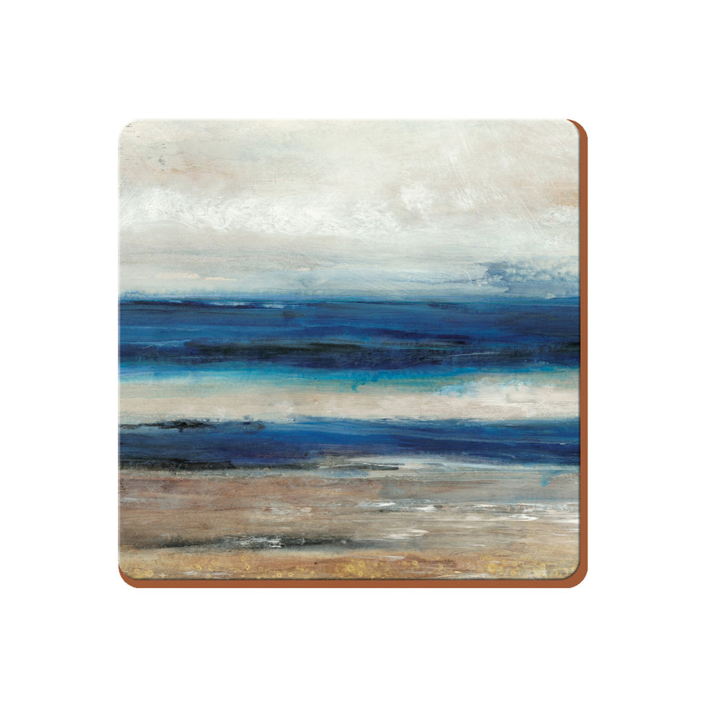 Creative Tops Blue Abstract Pack of 6 Premium Coasters