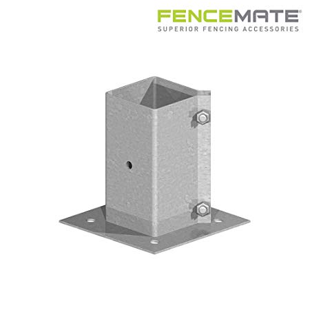 Fencemate Bolt Down Post Support 100x100 Galvanised
