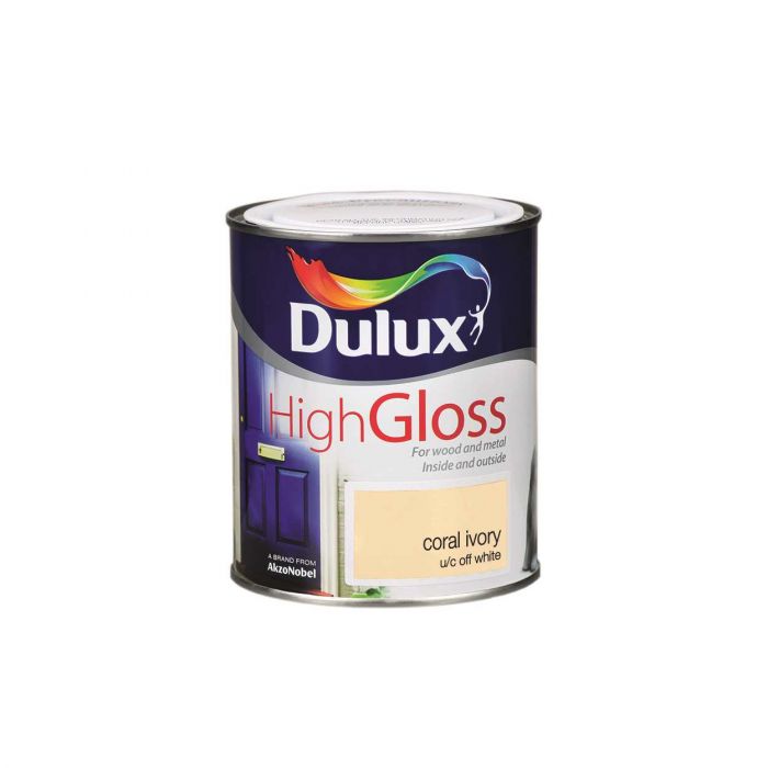 Dulux High Gloss Coral Ivory 2.5L