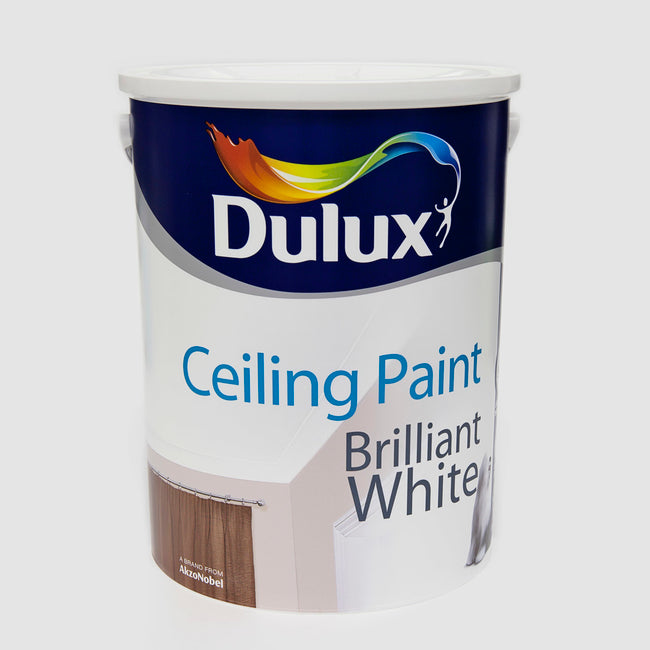 Dulux Ceiling Paint Brilliant White 5L