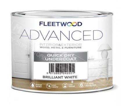 Fleetwood Advanced Quick Dry Undercoat Brilliant White 500ml