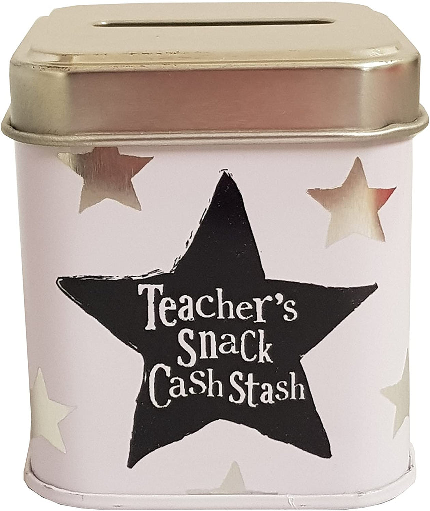 Teacher's Snack Cash Savings Tin