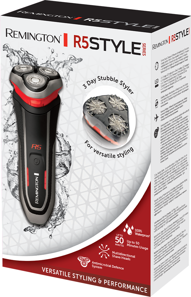 Remington R5 Style Series Wet & Dry Electric Shaver