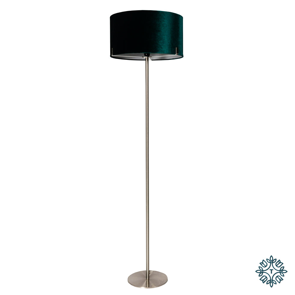 Charlotte Floor Lamp Teal 158cm