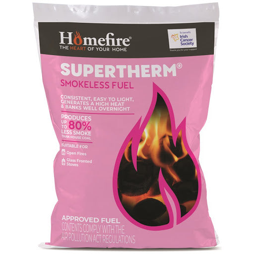 Homefire Supertherm Smokeless Coal 20kg Bag
