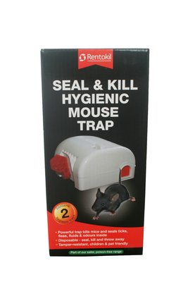 Rentokil Seal & Kill Hygenic Mouse Trap