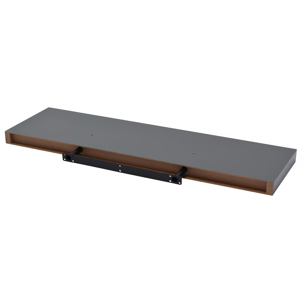 Duraline Float Shelf 80x23.5cm HGloss Grey