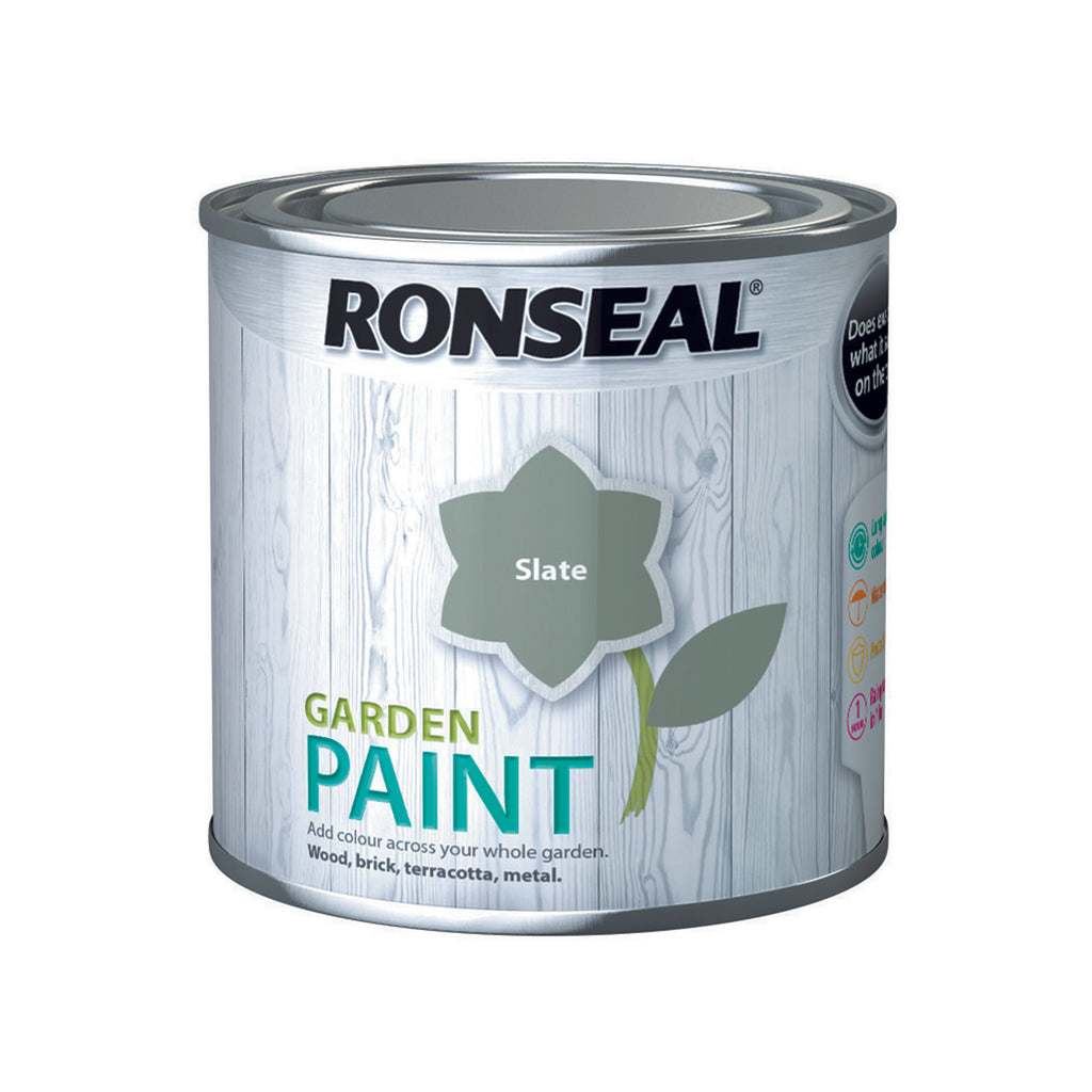 Ronseal Garden Paint 250ml Slate