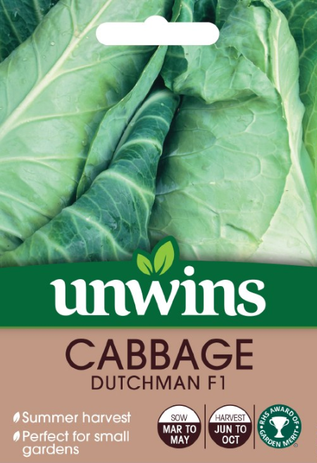 Unwins Cabbage Dutchman F1