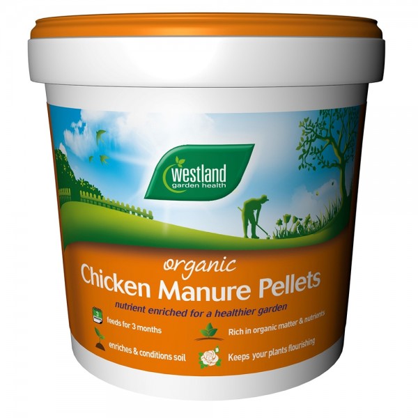 Organic Chicken Manure Pellets Bucket 8 10KG