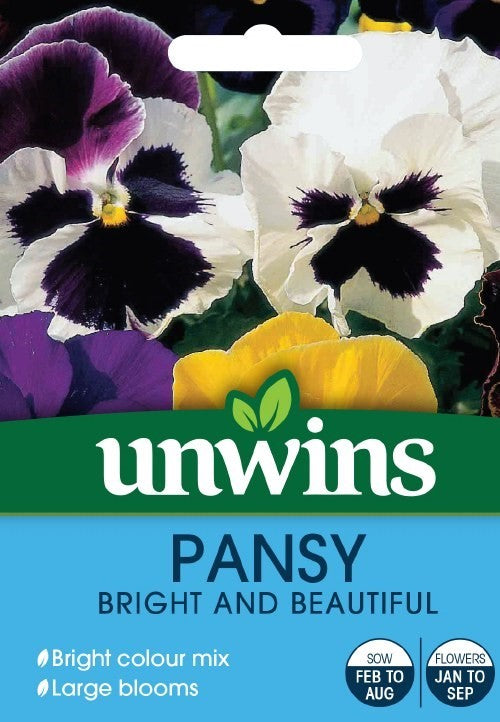 Unwins Pansy Bright and Beautiful
