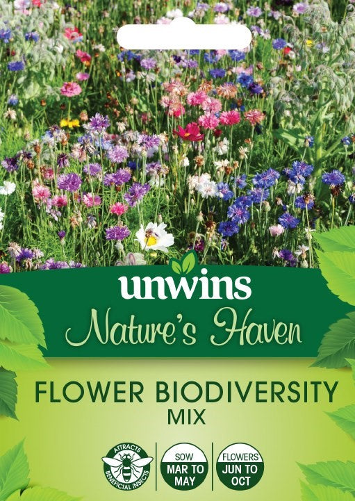 Unwins Nature's Haven Flower Biodiversity Mix