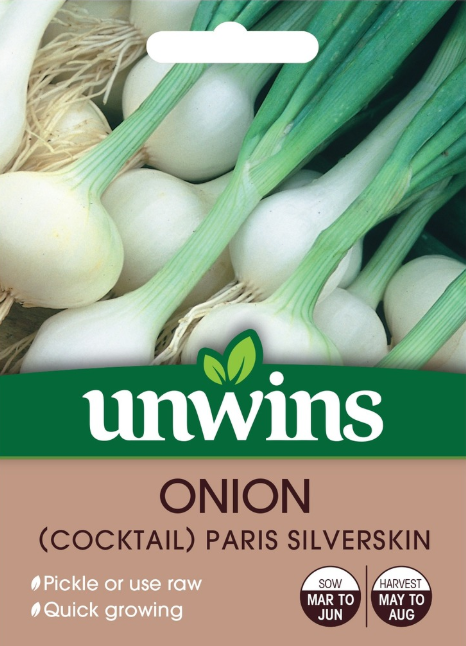 Unwins Onion Cocktail Paris Silverskin