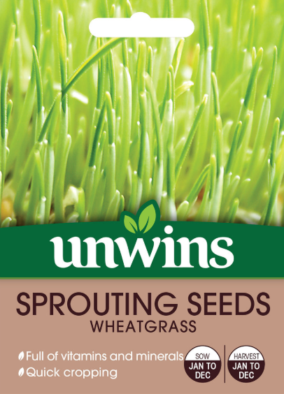 Unwins Sprouting Seeds Wheatgrass